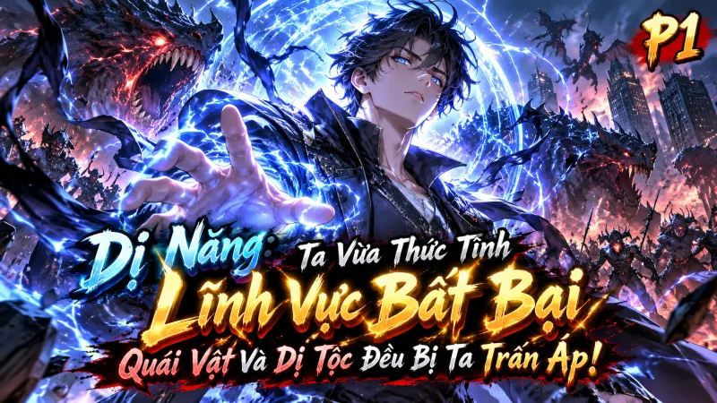 [TRỌN BỘ -363] Dị Năng: Ta Vừa Thức Tỉnh Lĩnh Vực Bất Bại, Quái Vật Và Dị Tộc Đều Bị Ta Trấn Áp!