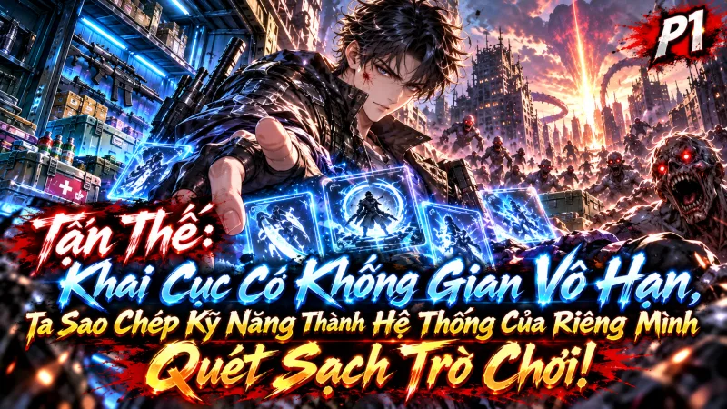 [TRỌN BỘ -604] Tận Thế: Khai Cục Có Không Gian Vô Hạn, Ta Sao Chép Kỹ Năng Thành Hệ Thống Của Riêng Mình Quét Sạch Trò Chơi!