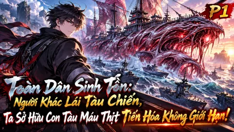[TRỌN BỘ -128] Toàn Dân Sinh Tồn: Người Khác Lái Tàu Chiến, Ta Sở Hữu Con Tàu Máu Thịt Tiến Hóa Không Giới Hạn!