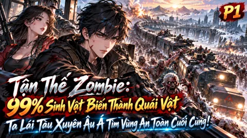 [TRỌN BỘ -894] Tận Thế: Zombie 99% Sinh Vật Biến Thành Quái Vật, Ta Lái Tàu Xuyên Âu Á Tìm Vùng An Toàn Cuối Cùng!
