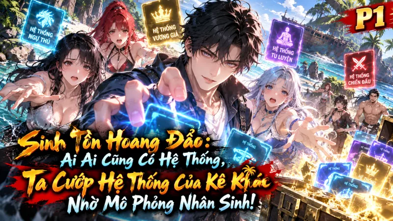 【Mới Nhất 1-1178】Sinh Tồn Hoang Đảo: Ai Ai Cũng Có Hệ Thống, Ta Cướp Hệ Thống Của Kẻ Khác Nhờ Mô Phỏng Nhân Sinh!
