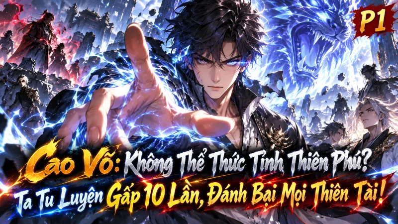 [TRỌN BỘ -1301] Cao Võ: Không Thể Thức Tỉnh Thiên Phú Ta Tu Luyện Gấp 10 Lần, Đánh Bại Mọi Thiên Tài!