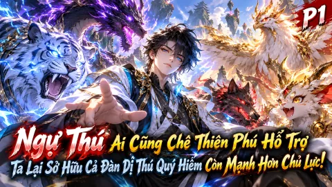 [TRỌN BỘ -726] Ngự Thú: Ai Cũng Chê Thiên Phú Hỗ Trợ, Ta Lại Sở Hữu Cả Đàn Dị Thú Quý Hiếm Còn Mạnh Hơn Chủ Lực!