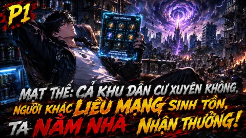 [TRỌN BỘ -1555] Mạt Thế: Cả Khu Dân Cư Xuyên Không, Người Khác Liều Mạng Sinh Tồn, Ta Nằm Nhà Nhận Thưởng!
