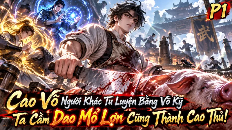 [TRỌN BỘ -271] Cao Võ: Người Khác Tu Luyện Bằng Võ Kỹ, Ta Cầm Dao Mổ Lợn Cũng Thành Cao Thủ!