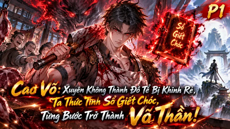 【Mới Nhất 1-211】Cao Võ: Xuyên Không Thành Đồ Tể Bị Khinh Rẻ, Ta Thức Tỉnh Sổ Giết Chóc, Từng Bước Trở Thành Võ Thần!