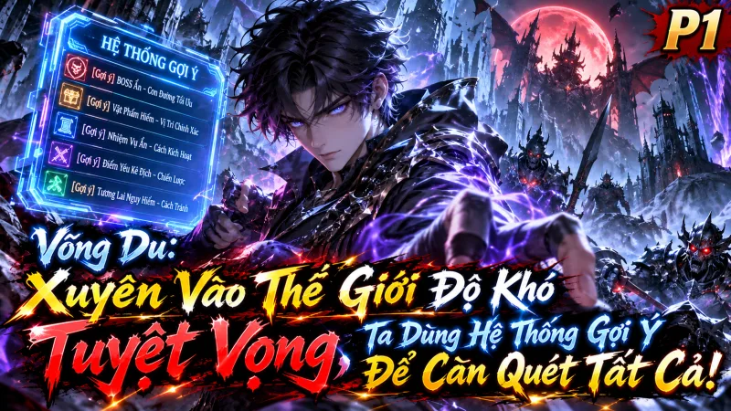 [TRỌN BỘ -1640] Võng Du: Xuyên Vào Thế Giới Độ Khó Tuyệt Vọng, Ta Dùng Hệ Thống Gợi Ý Để Càn Quét Tất Cả!