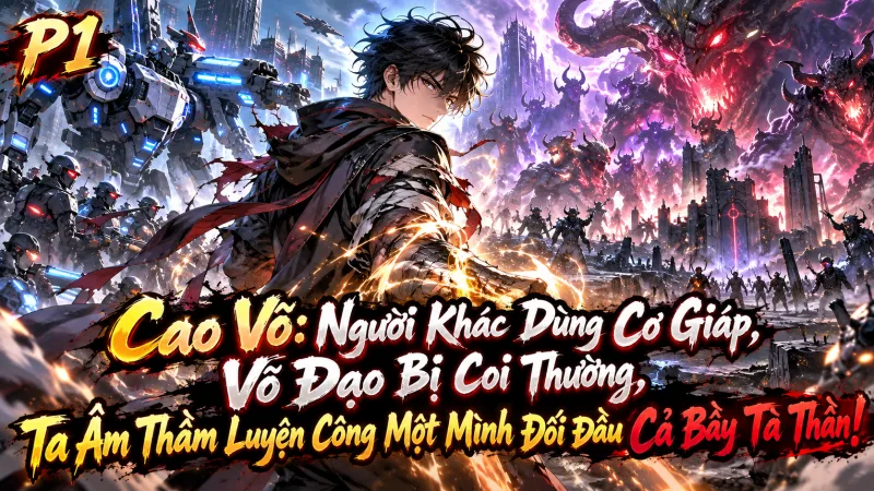 【Full Bộ 1-981】Cao Võ: Người Khác Dùng Cơ Giáp, Võ Đạo Bị Coi Thường, Ta Âm Thầm Luyện Công Một Mình Đối Đầu Cả Bầy Tà Thần!