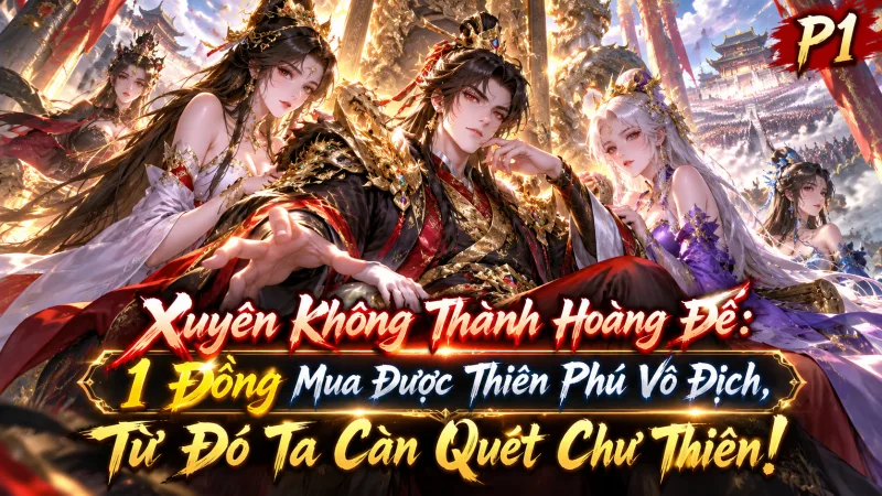 【Mới Nhất 1-1303】Xuyên Không Thành Hoàng Đế 1 Đồng Mua Được Thiên Phú Vô Địch, Từ Đó Ta Càn Quét Chư Thiên!