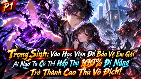 [TRỌN BỘ -1514] Trọng Sinh: Vào Học Viện Để Bảo Vệ Em Gái, Ai Ngờ Ta Có Thể Hấp Thụ 100% Dị Năng Trở Thành Cao Thủ Vô Địch!