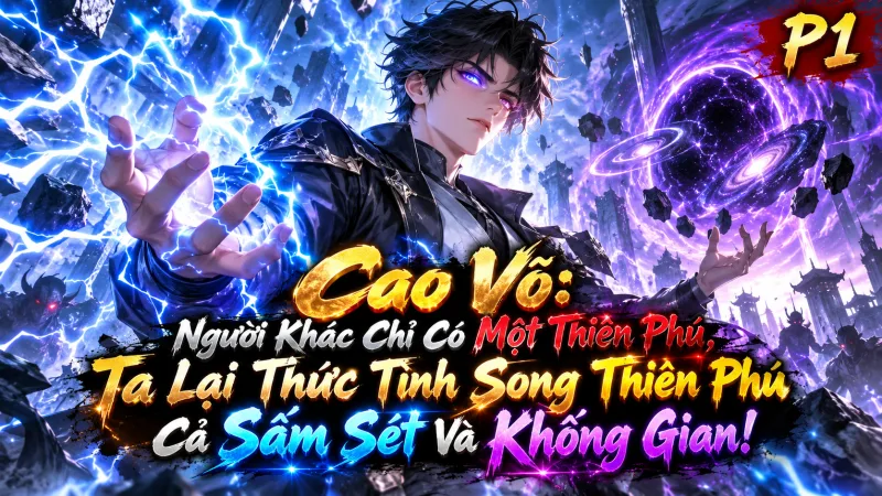 [TRỌN BỘ -1235] Cao Võ: Người Khác Chỉ Có Một Thiên Phú, Ta Lại Thức Tỉnh Song Thiên Phú Cả Sấm Sét Và Không Gian!
