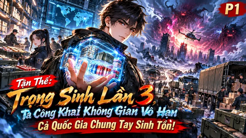 [TRỌN BỘ -430]  Tận Thế :Trọng Sinh Lần 3, Ta Công Khai Không Gian Vô Hạn Cả Quốc Gia Chung Tay Sinh Tồn!