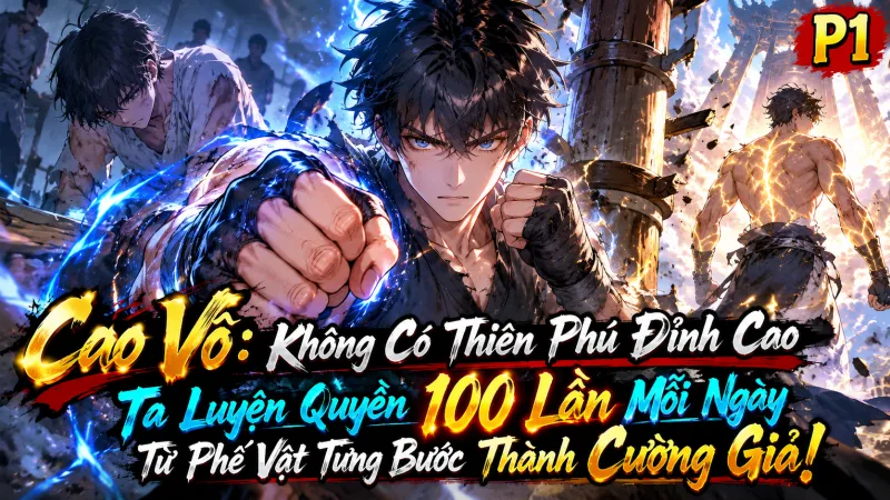 [TRỌN BỘ -908] Cao Võ: Không Có Thiên Phú Đỉnh Cao, Ta Luyện Quyền 100 Lần Mỗi Ngày Từ Phế Vật Từng Bước Thành Cường Giả!