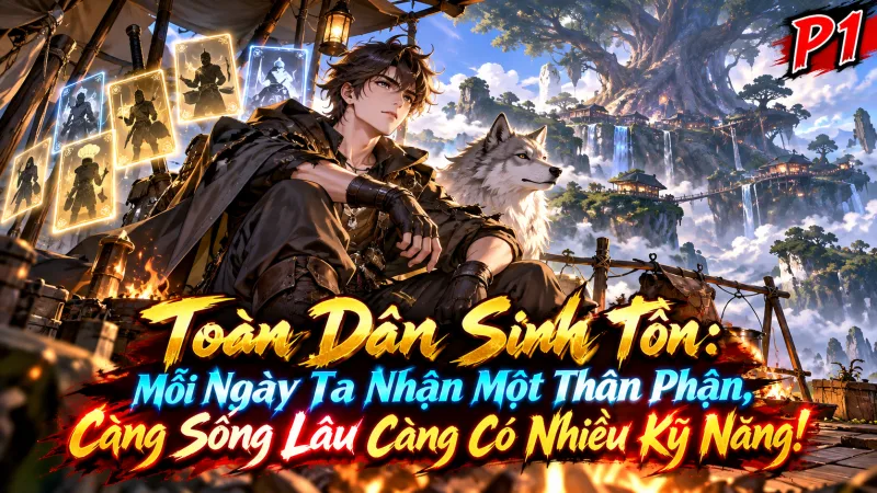 [TRỌN BỘ -980] Toàn Dân Sinh Tồn: Mỗi Ngày Ta Nhận Một Thân Phận, Càng Sống Lâu Càng Có Nhiều Kỹ Năng!