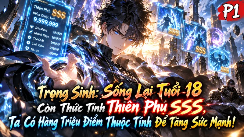 [TRỌN BỘ -650] Trọng Sinh: Sống Lại Tuổi 18 Còn Thức Tỉnh Thiên Phú SSS, Ta Có Hàng Triệu Điểm Thuộc Tính Để Tăng Sức Mạnh!