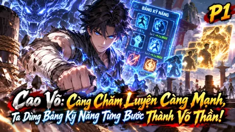 [TRỌN BỘ -1074] Cao Võ: Càng Chăm Luyện Càng Mạnh, Ta Dùng Bảng Kỹ Năng Từng Bước Thành Võ Thần!