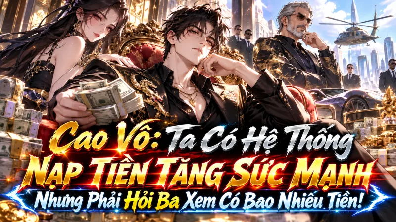 [TRỌN BỘ -230] Cao Võ: Ta Có Hệ Thống Nạp Tiền Tăng Sức Mạnh, Nhưng Phải Hỏi Ba Xem Có Bao Nhiêu Tiền!