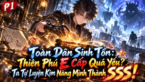 [TRỌN BỘ -1210] Toàn Dân Sinh Tồn: Thiên Phú E Cấp Quá Yếu? Ta Tự Luyện Kim Nâng Mình Thành SSS!