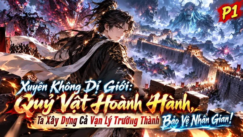 [TRỌN BỘ -444] Xuyên Không: Dị Giới Quỷ Vật Hoành Hành, Ta Xây Dựng Cả Vạn Lý Trường Thành Bảo Vệ Nhân Gian!