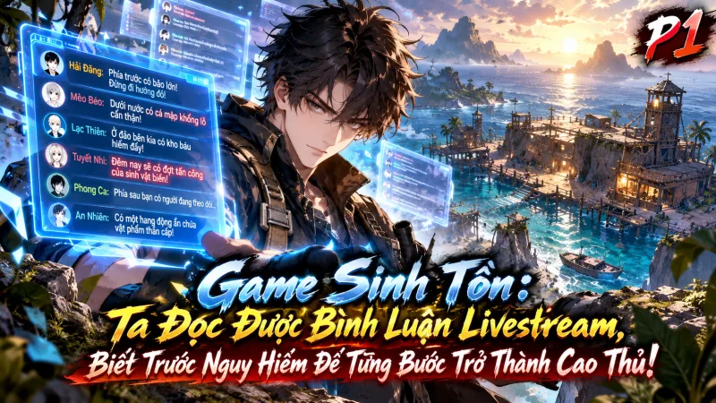 [TRỌN BỘ -280] Game Sinh Tồn: Ta Đọc Được Bình Luận Livestream, Biết Trước Nguy Hiểm Để Từng Bước Trở Thành Cao Thủ!